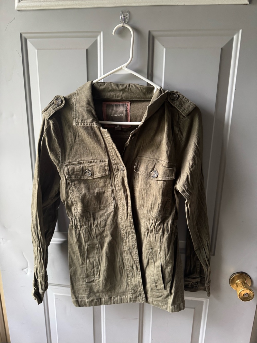 Maurices Olive Utility Field Jacket for Women